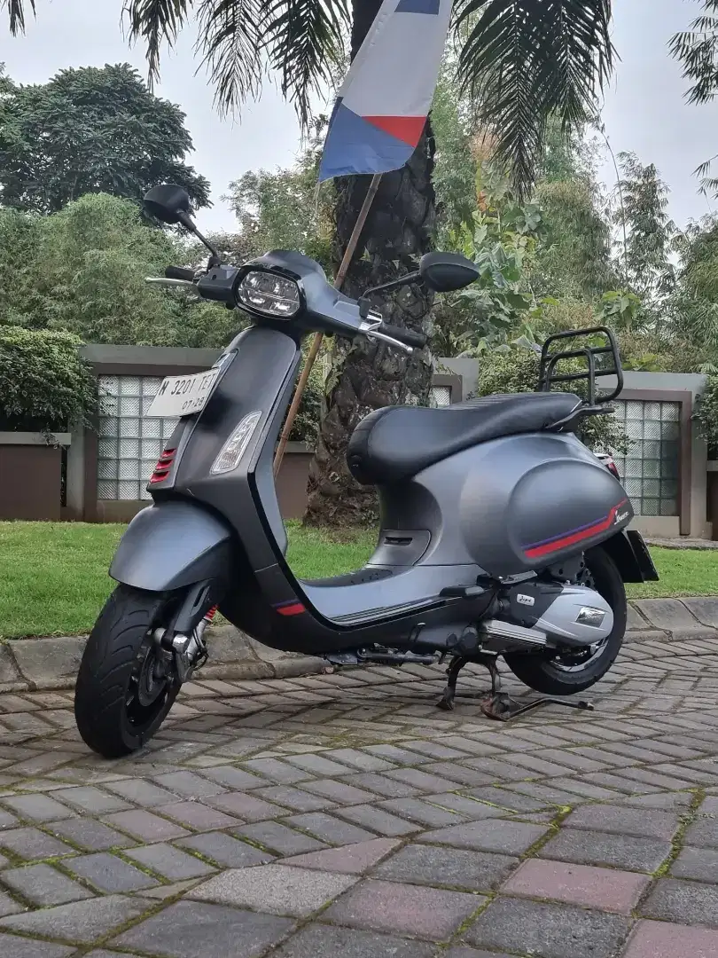 Vespa Sprint S 150 ABS IGet 2024 Matte Grey Odo 12rb Koko Motor