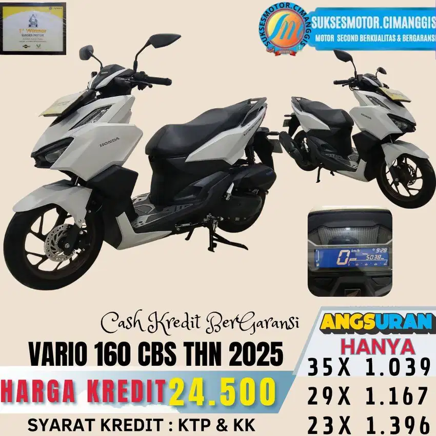 VARIO 160 CBS TERMURAH NO 1 BERGARANSI PROMO LAINYA KLIK PROFIL
