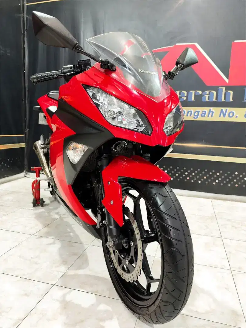 Kawasaki Ninja 250 FI STD Reg 2016 Red glossy cakep pol