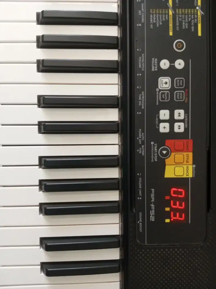 Di Jual Kybord Yamaha PSR52