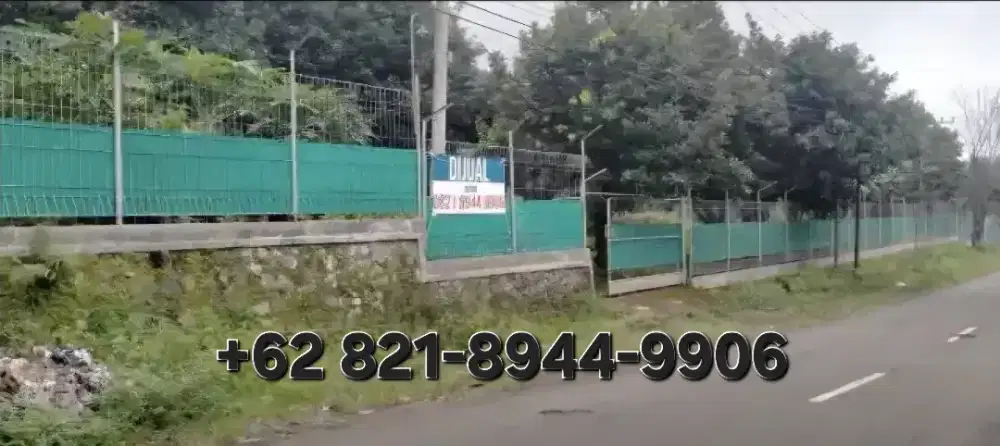 Tanah di jalan utama, Siap untuk Usaha