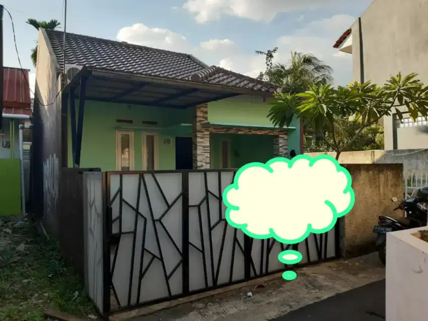 Rumah second dijual 95m²(580jt)akses mobil Cimanggis Depok