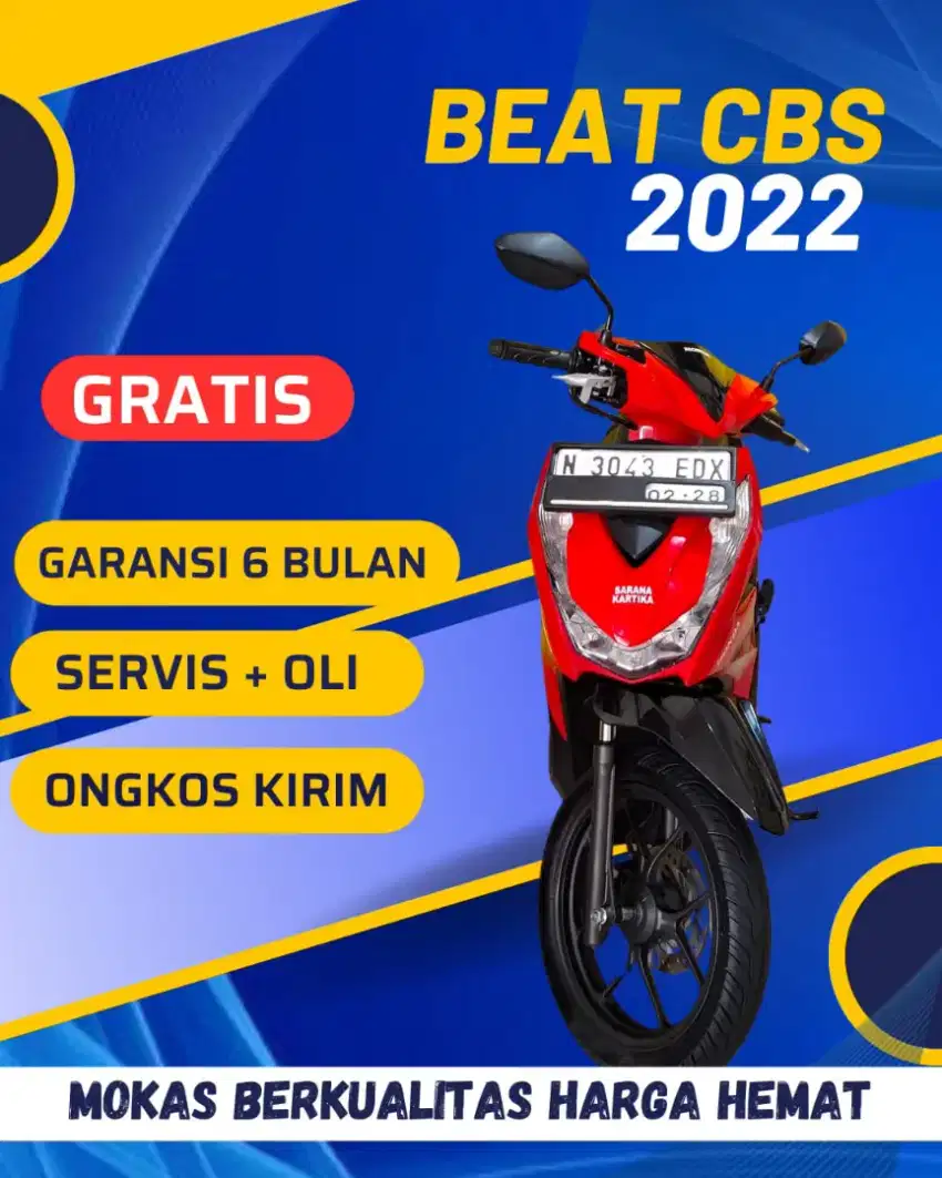 HONDA BEAT CBS TAHUN 2023 RENDI