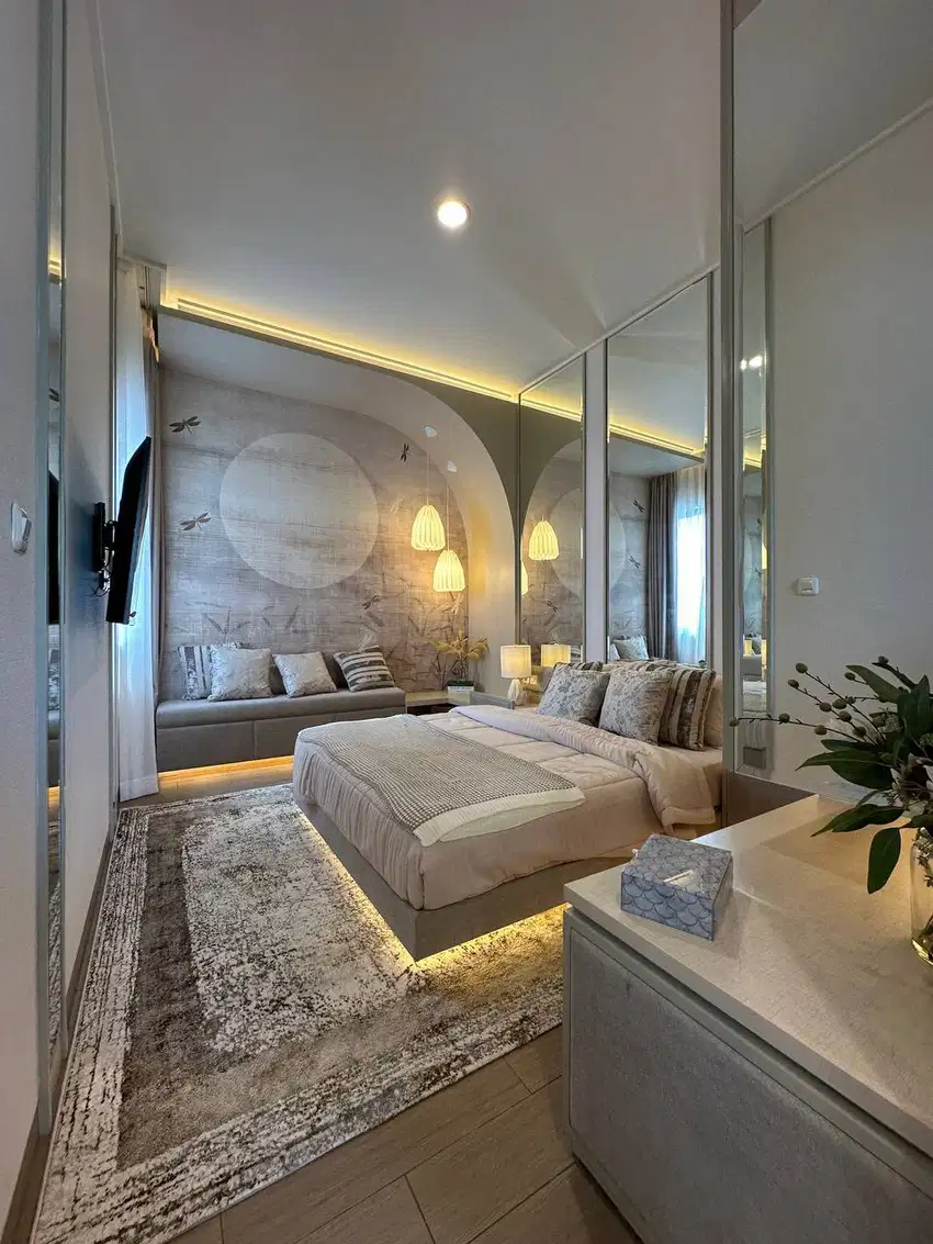 Rumah 2 kamar tidur layout luas jual cepat