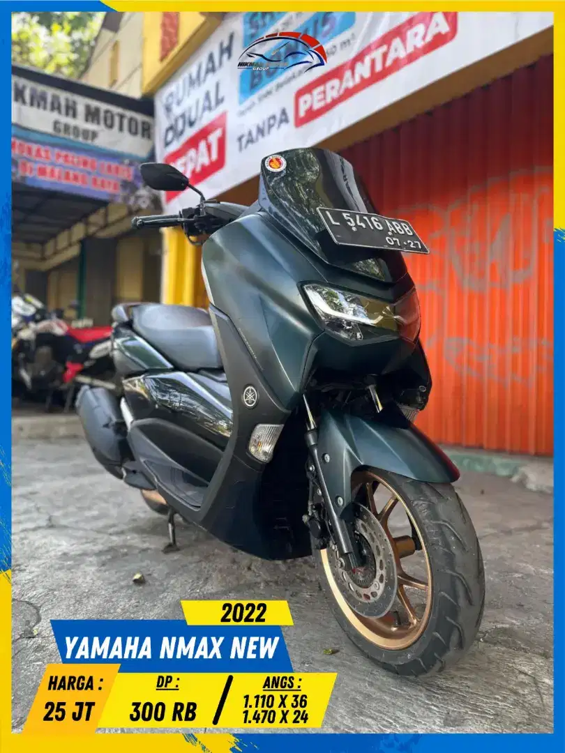 YAMAHA NMAX NEW 2022 GASS POLL MASZEHH HIKMAH MOTOR KEPUH