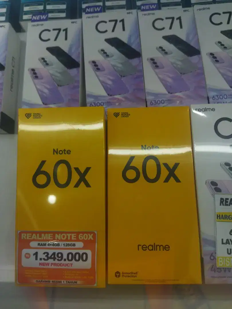 Hp Realme Note 60X Segel Baru