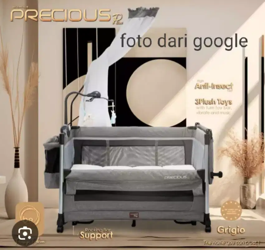 Box bayi/ Babyelle 3 in 1 precious 98% kaya baru