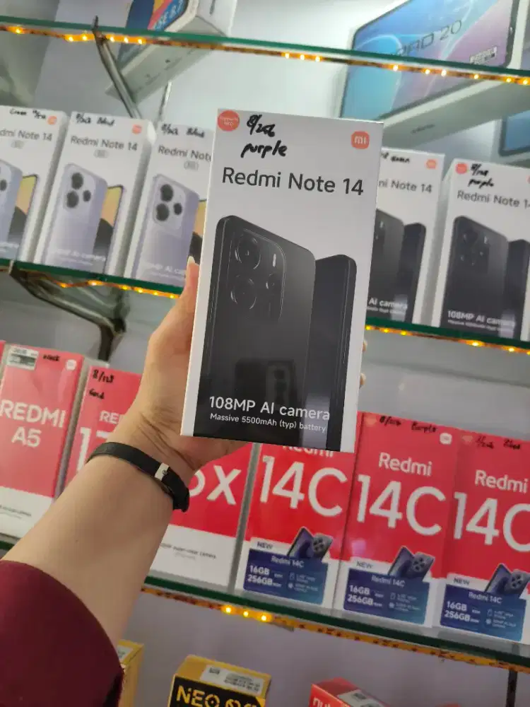 Xiaomi Note 14 ram 8/256 Baru