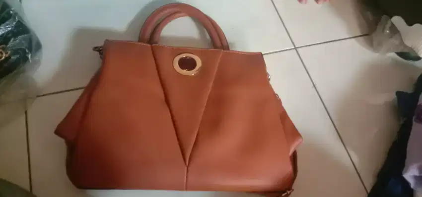 JUAL TAS KULIT WANITA BARU Nego