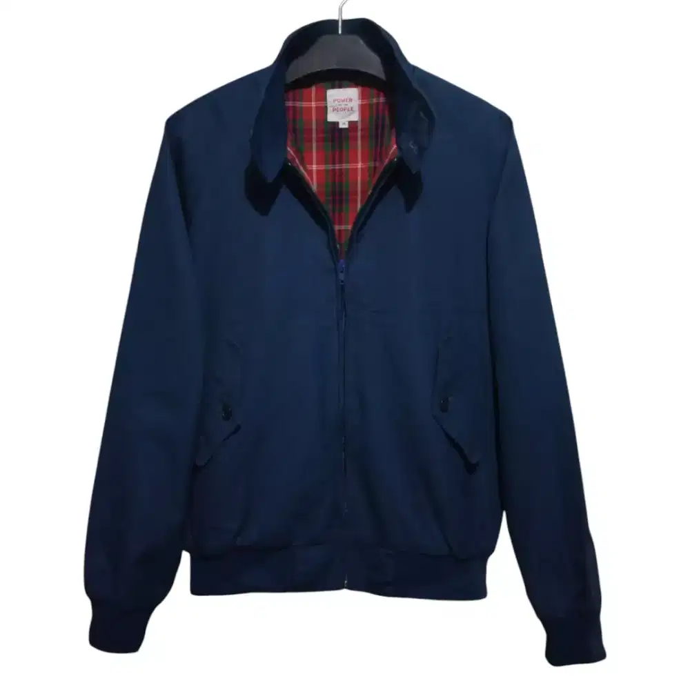 POWER To The PEOPLE like a Baracutta Vintage Canvas Harington Jacket