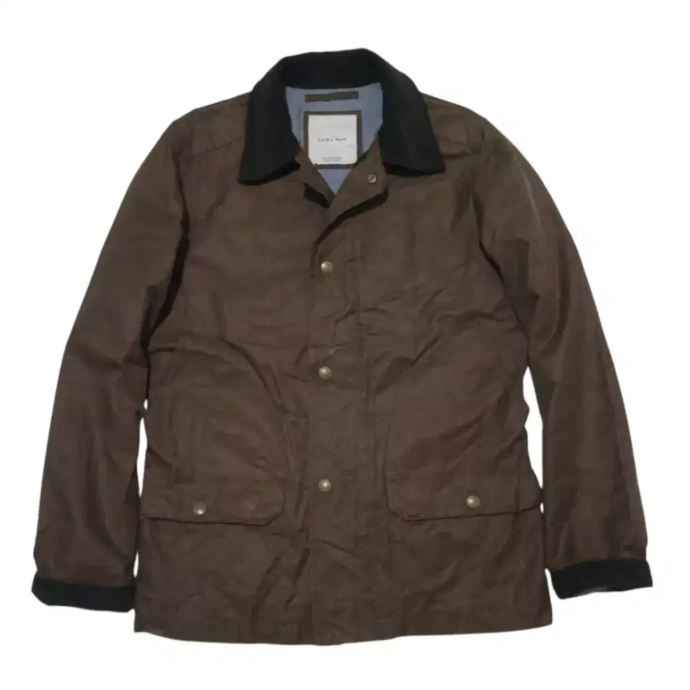ZARA MAN Canvas Weax Outer Jacket Made in VIETNAM