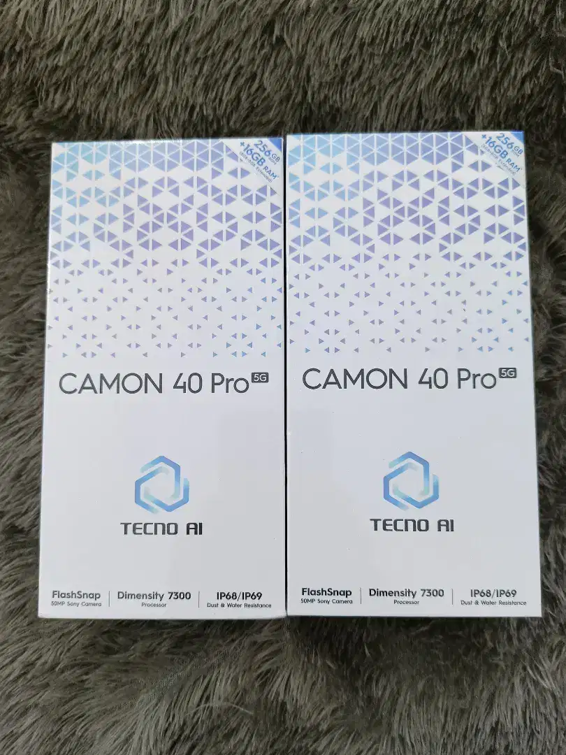 Camon 40 pro 5g ram 8/256gb garansi resmi 1 tahun