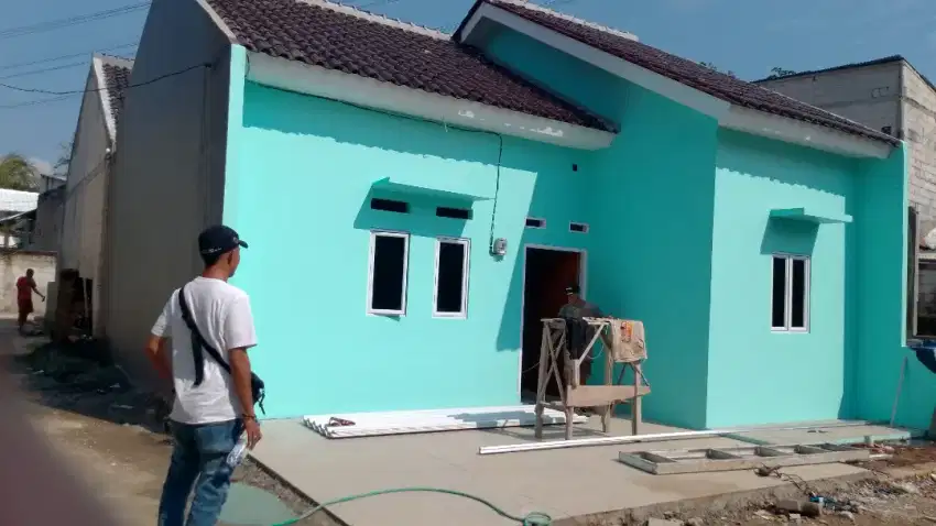 Hunian minimalis bangunan modern