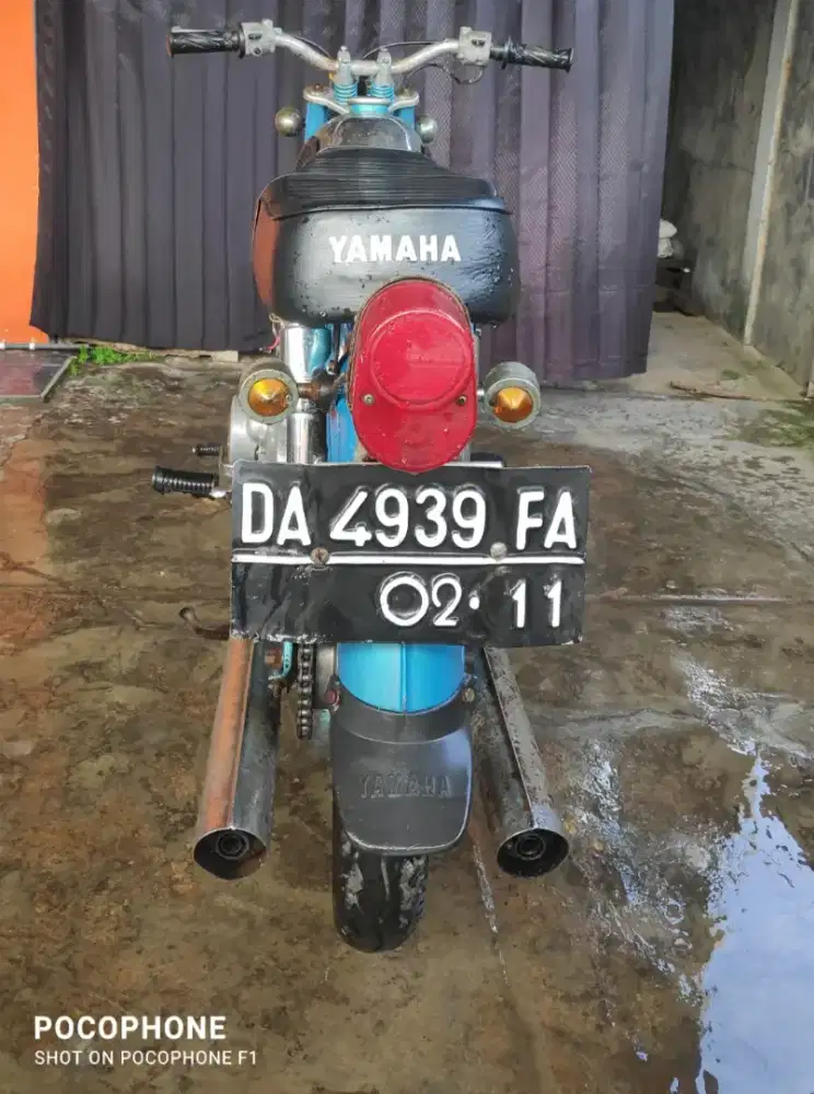 Yamaha twin kondisi rusak