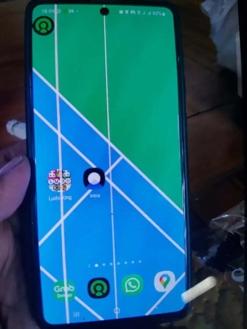Samsung a71 minus lcd 2 garis aja