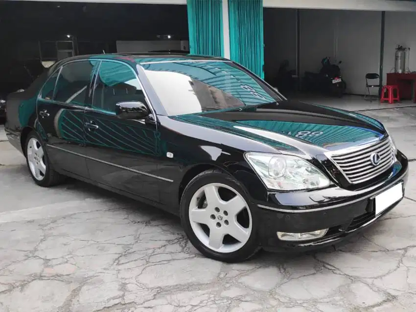 2005 Lexus LS430 Black On Black Satu Tangan Odo 71rb B Ganjil Pjk 9/25