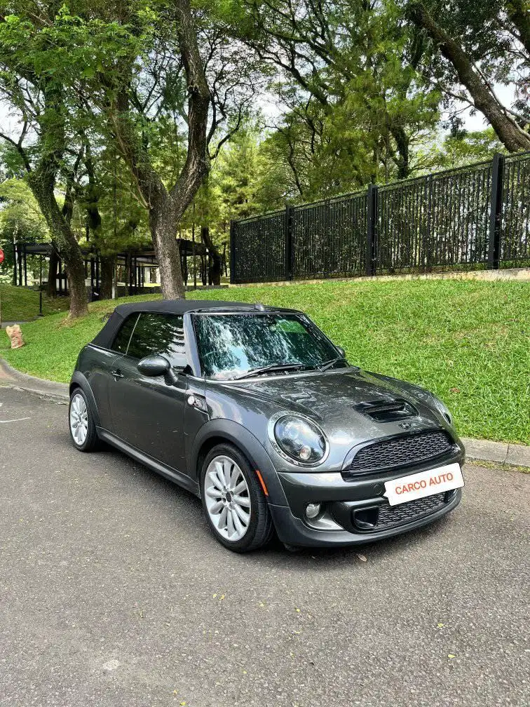 Mini Cooper S Cabrio 2011 Abu2 Murah
