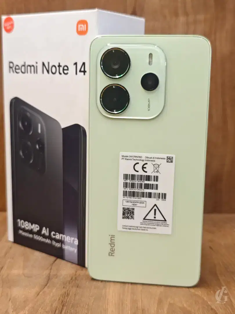 Redmi note 14 4g 8/128 second resmi april 2026
