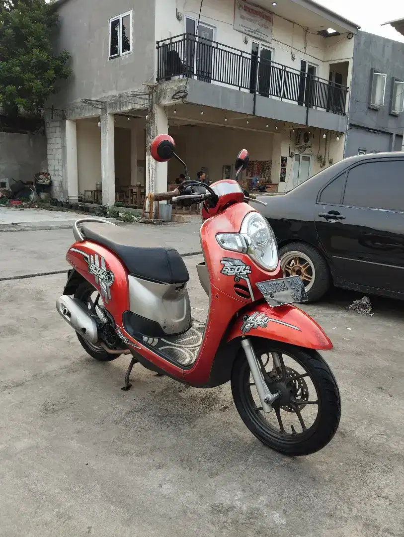 Honda Scoopy Stylist 2018 Red