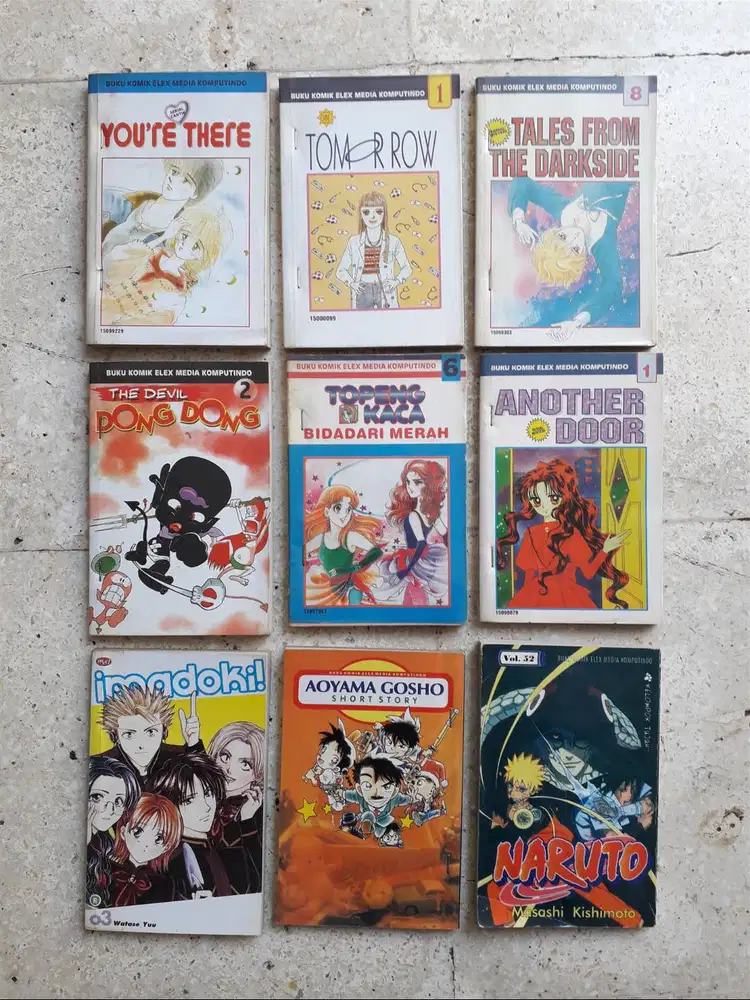Borongan 162 komik manga jepang