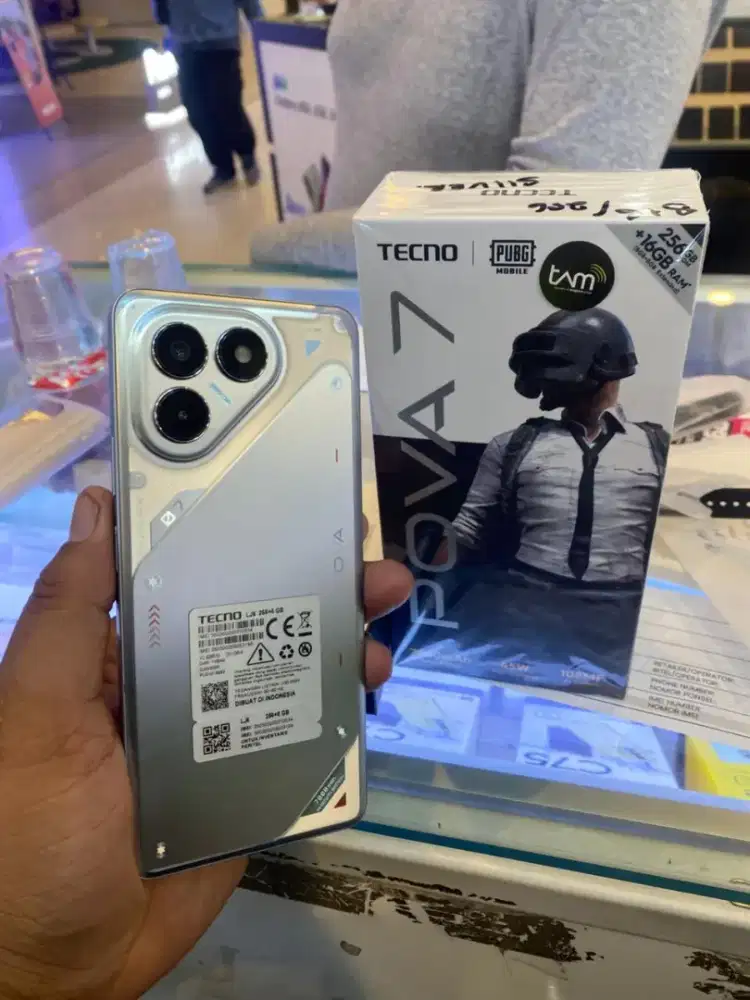 Pova 7 , baru garansi resmi, bisa cash dan cicilan cukup KTP