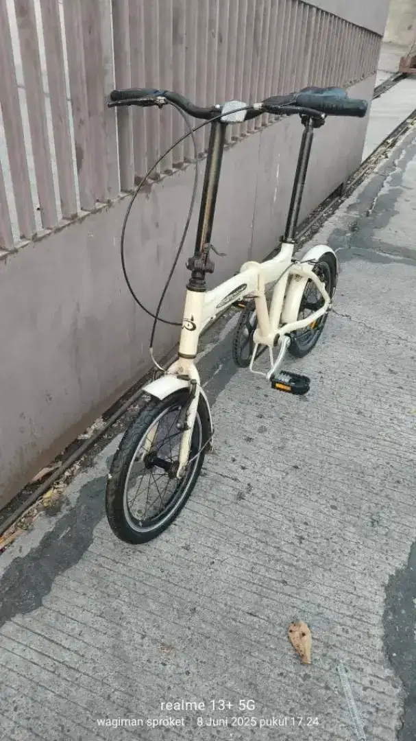 Di Jual sepeda lipat Pocket rocket Almunium