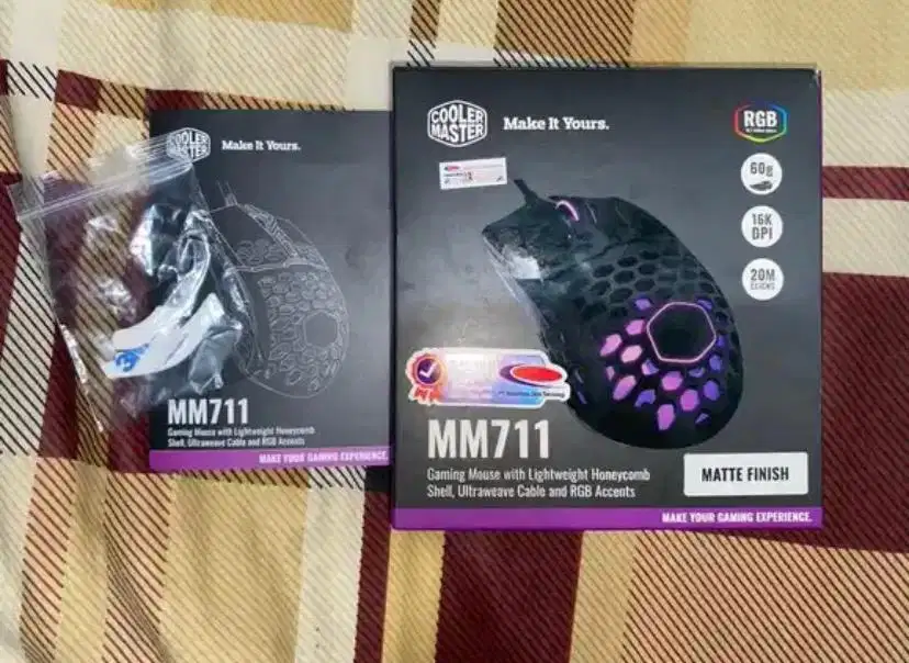 Mouse gaming coolermaster mm711
