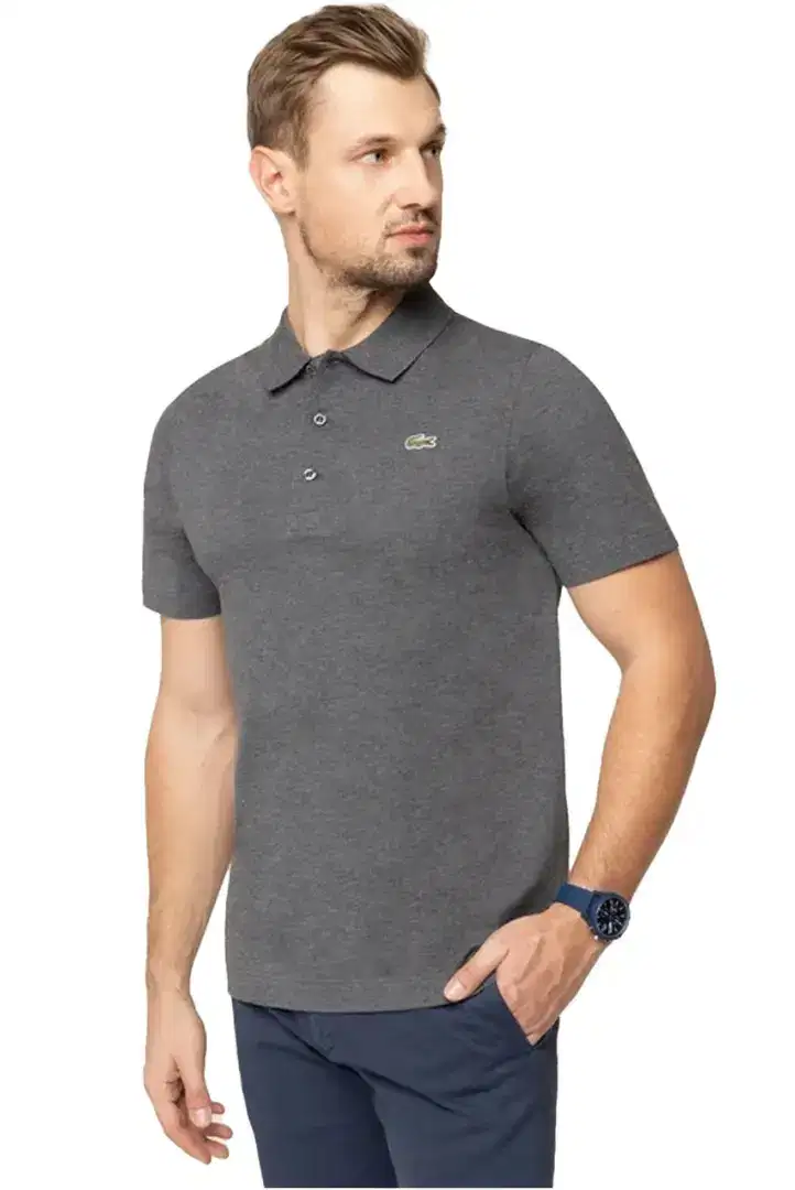 Kaos polo shirt LACOSTE SPORT Slimfit colour grey Size XS