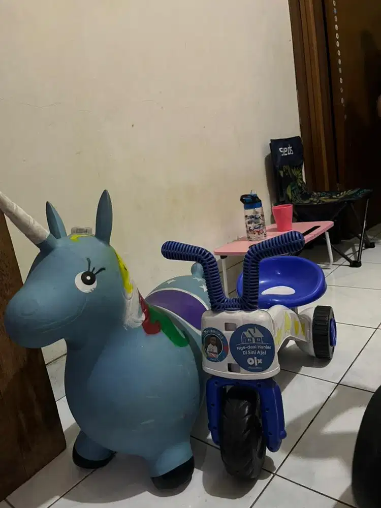 Di jual murah kuda pompa bonus sepeda lokasi lubang buaya cipayung