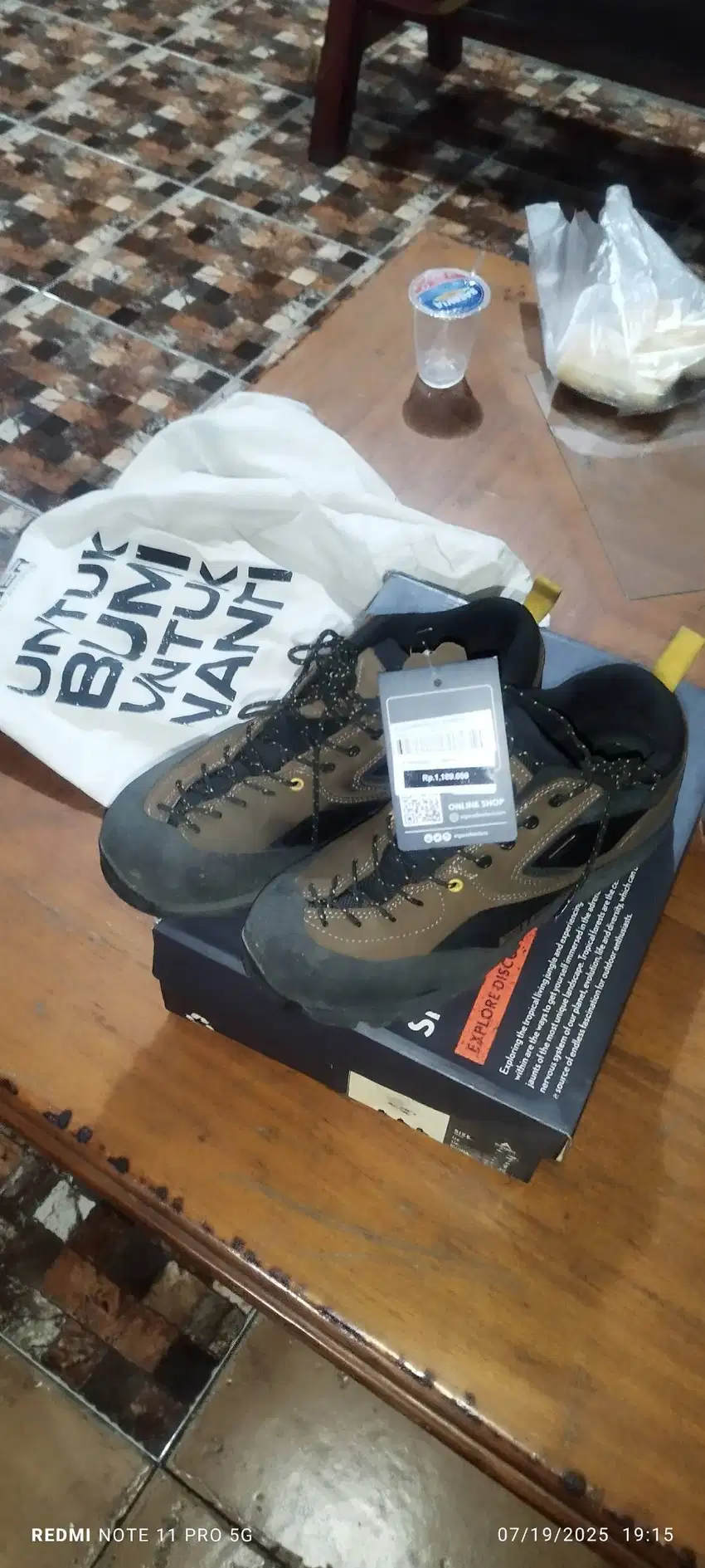 Sepat gunung Eiger Ortholite
