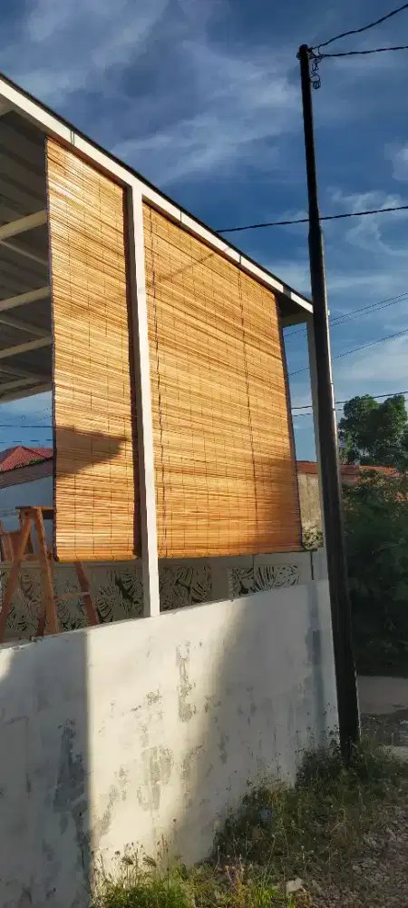 tirai tangga kursi bambu dll