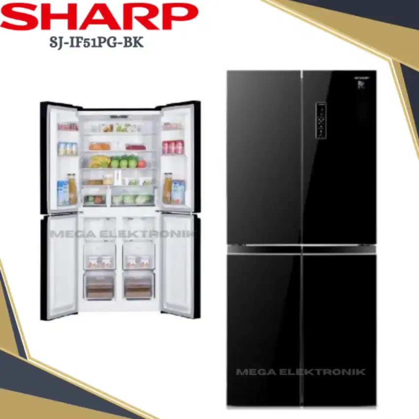 Kulkas Sharp 4 pintu