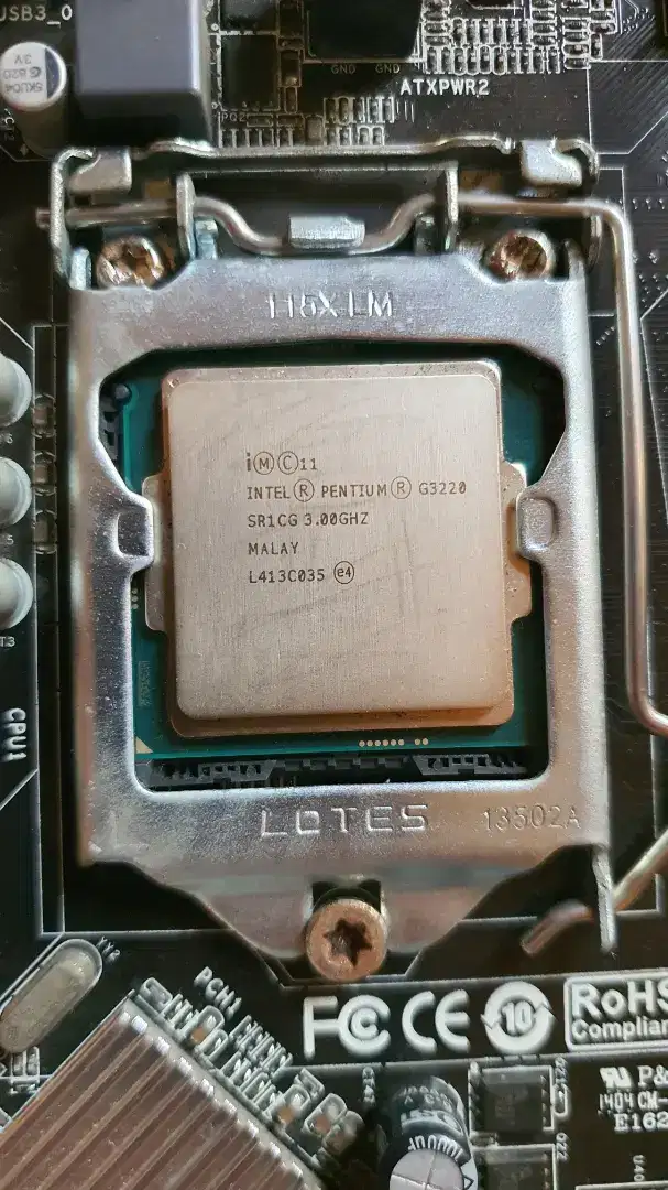 Paket Intel G3220 + Biostar H81MLV3
