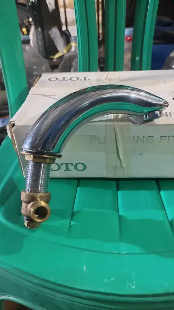 KRAN TOTO 4 HOLES TX447SFBR PANAS DINGIN BATH FILLER MIXER (KRAN SAJA)