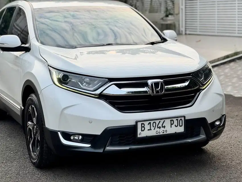LOW KM CRV TURBO 1.5 AT 2019 PUTIH FULLSET RECORD ISTIMEWA