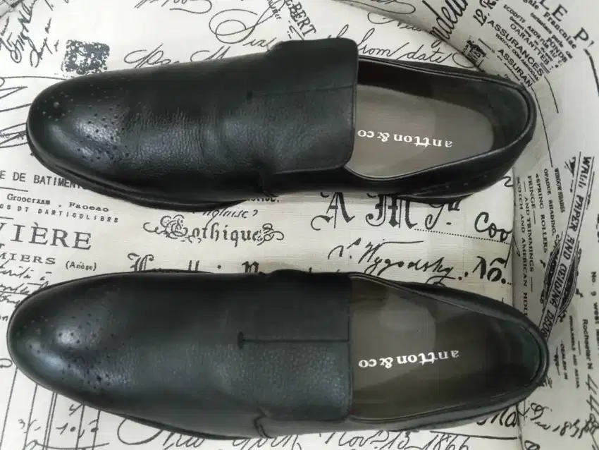 Sepatu Pantofel Antton & Co Original Spain Bolero 1 Black