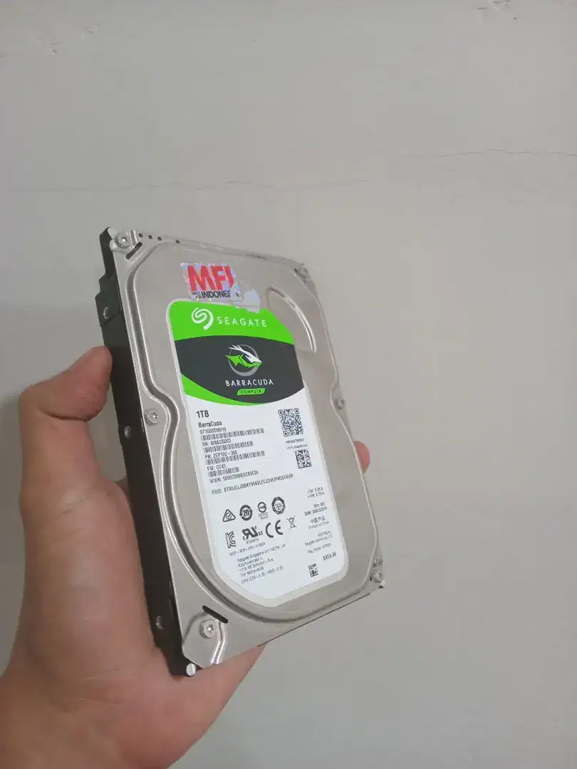 HARDISK SEAGATE MFI 1TB SENTINEL 100%