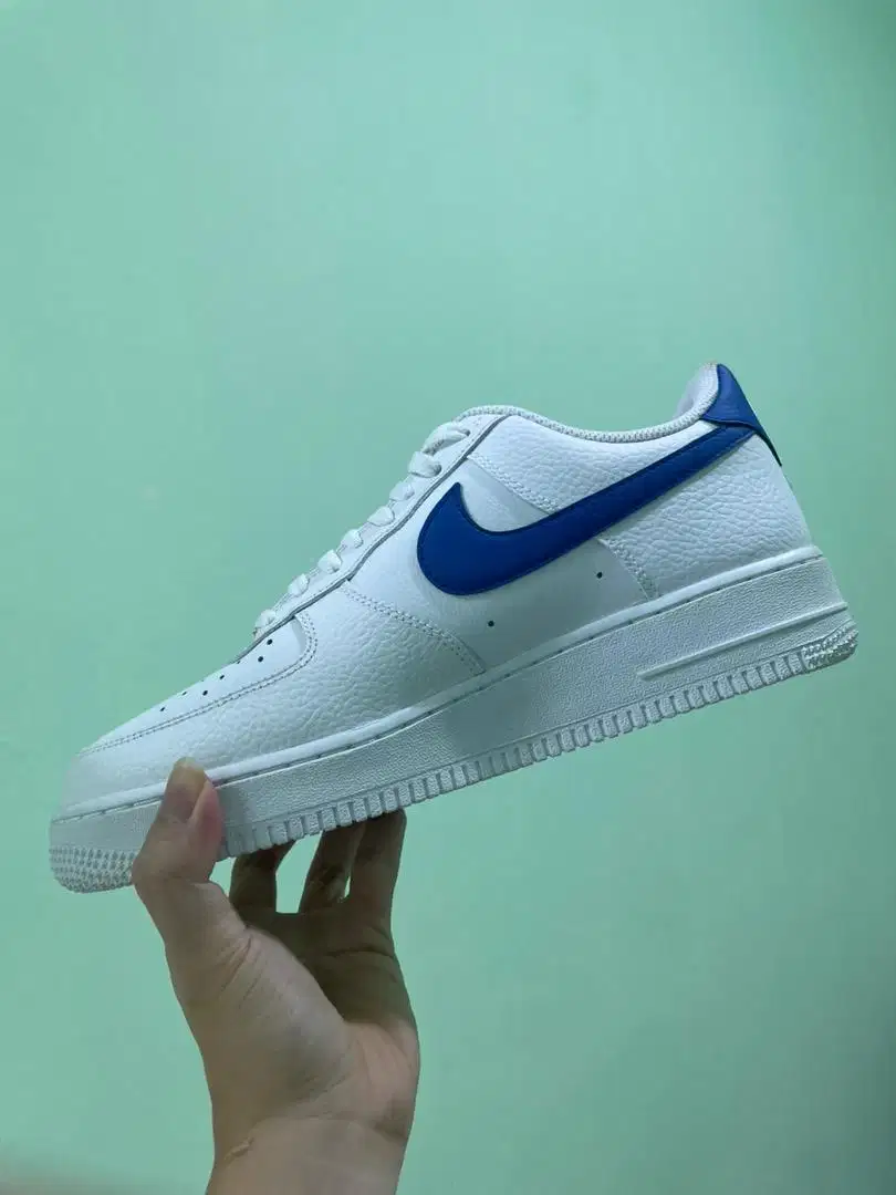 Sepatu Nike Air Force 1 Low white royal blue