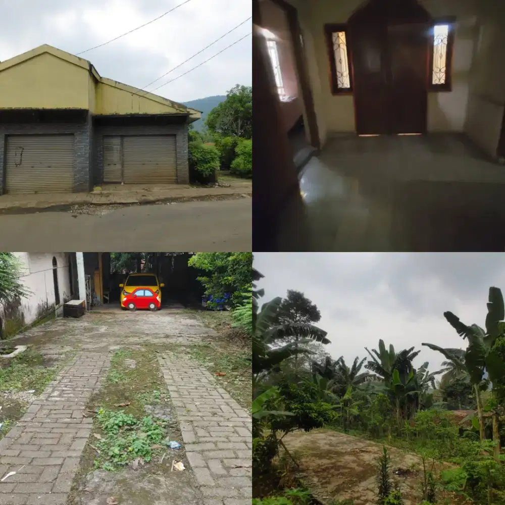 DIJUAL CEPAT !!! Luas 1.183 M² Rumah+Kios+Tanah Kosong - Ciampea Bogor