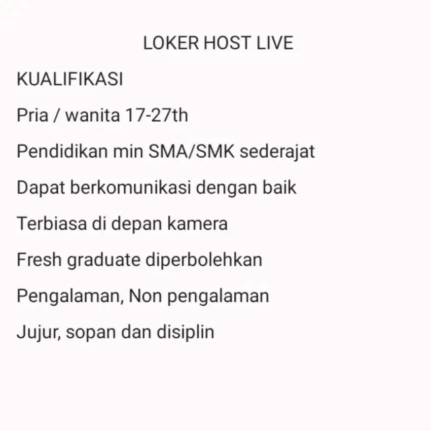 HOST LIVE STREAMING