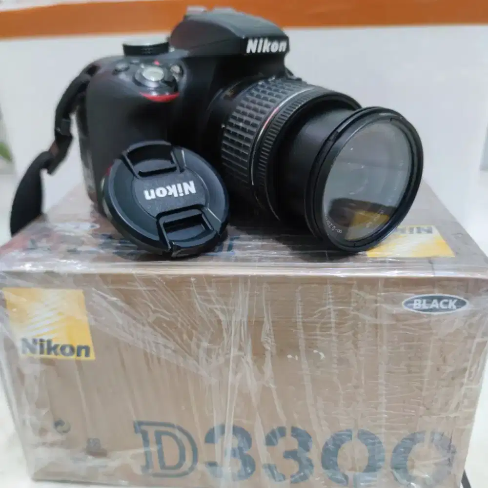 Nikon D3300 jual cepat.mulus jarang pakai