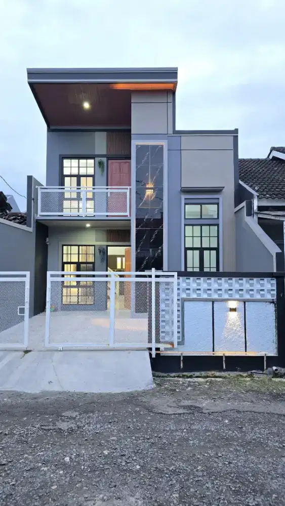 Perumahan di depok nempel jalan raya