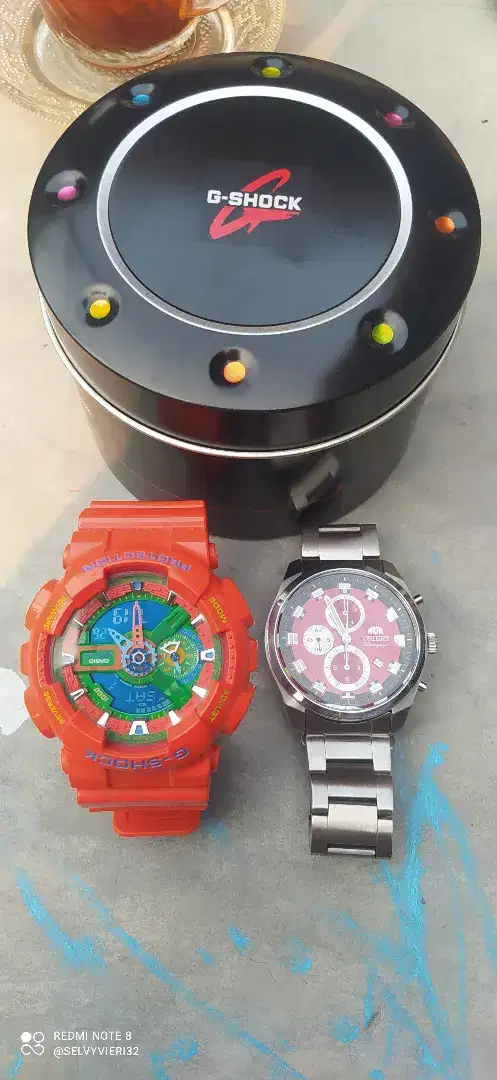 Jam tangan Casio G-Shock original dan merk orient