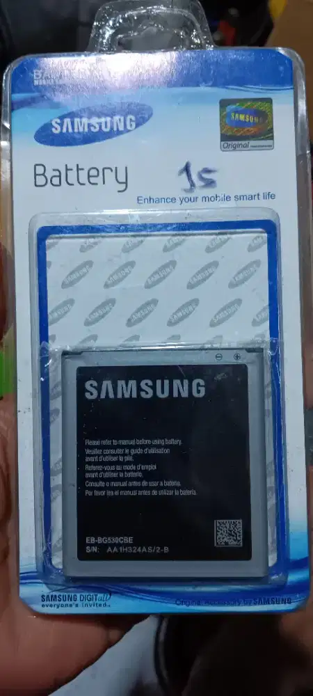 Battery SAMSUNG J5 ORIGINAL barcode