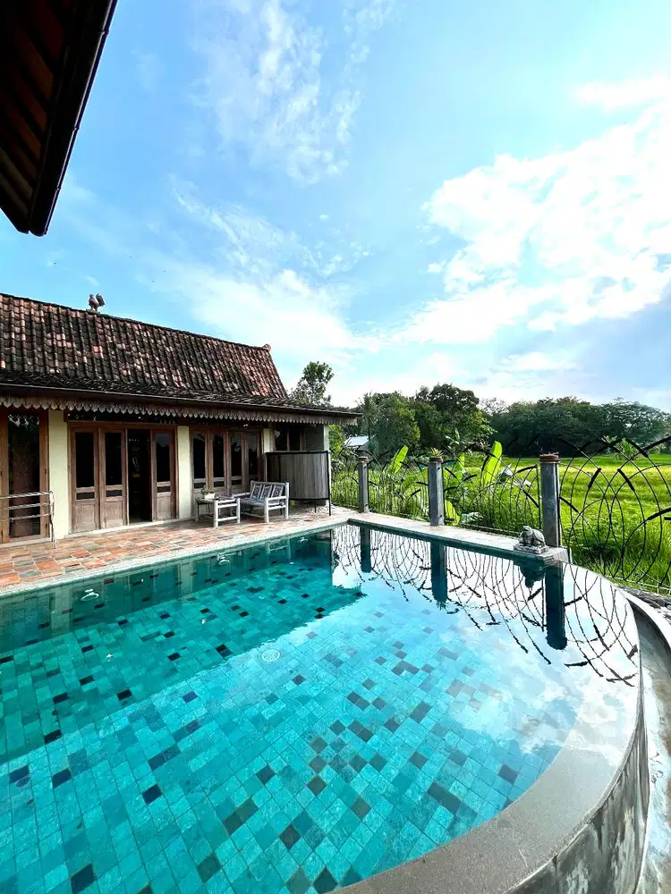 Villa Cantik View Persawahan di Tamantirto