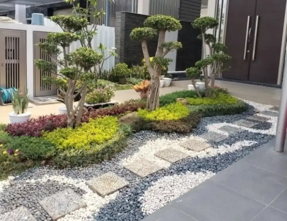 Mnrima bikinan taman rumput bunga berkualitas redy