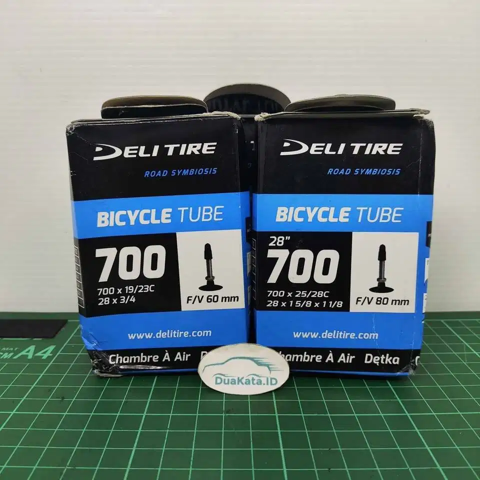 Ban Dalam Sepeda Deli Tire 700 x 19/23c x25/28c Fixie Road Bike Sepeda