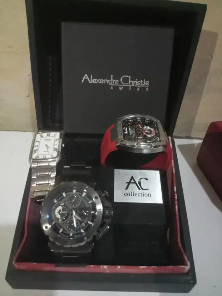 Jam tangan Alexandre Christie dan d- ziner ori