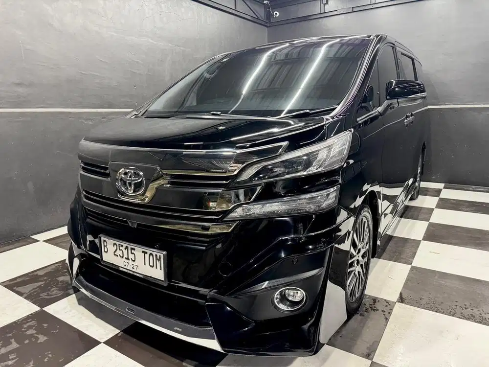 Toyota Vellfire 2.5 G ATPM Limited A/T Tahun 2018 Masih Seperti Baru