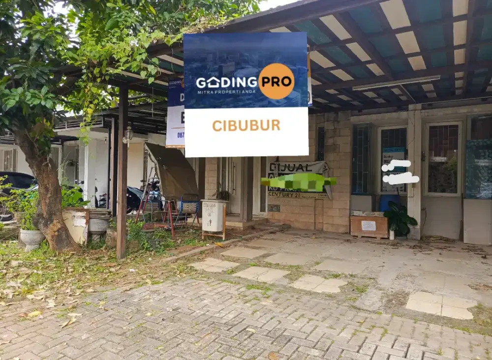 Turun harga, Termurah!rumah citragran cibubur 1lt kondisi apa adanya